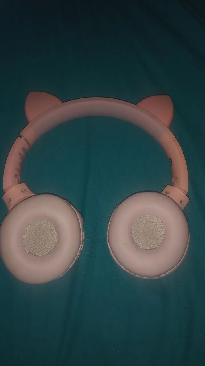 Fones de Ouvido com Design de Gatinho - Foto 2