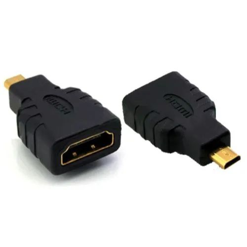 Conector Adaptador Micro Hdmi Macho Para Hdmi Fêmea  - Foto 4