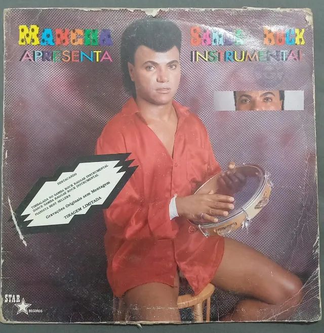 Disco de Vinil LP Mancha Apresenta Samba Rock Instrumental
