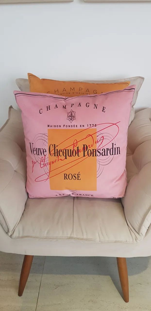 Almofadas Veuve Clicquot Ponsardin - Foto 3
