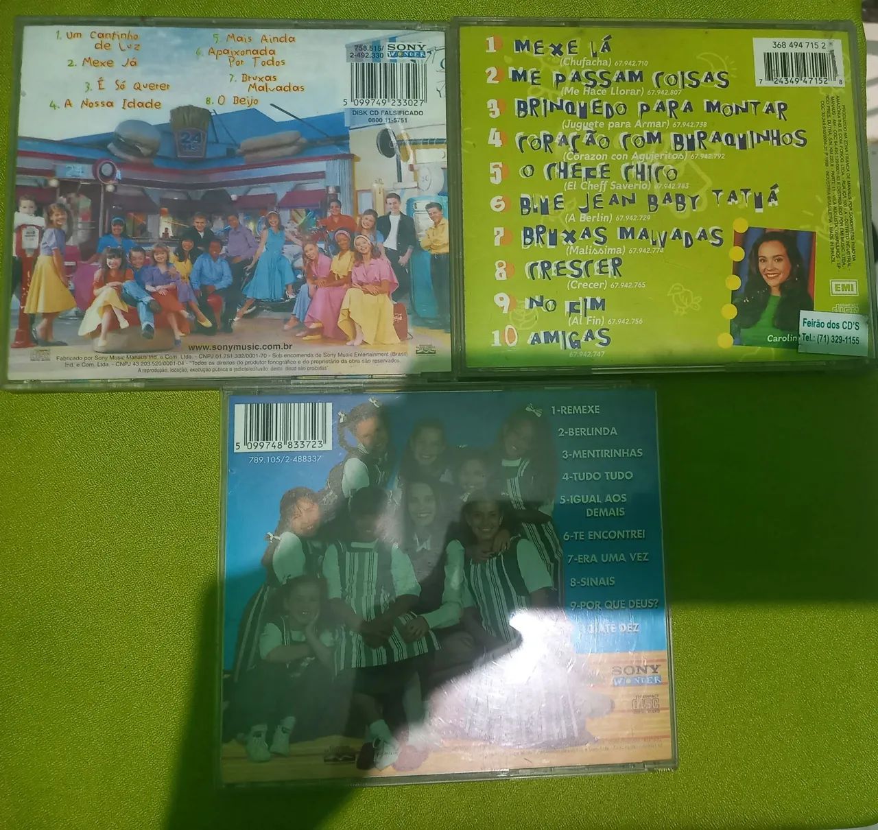 Cd's Chiquititas vol 1,2 e 3 - Foto 2