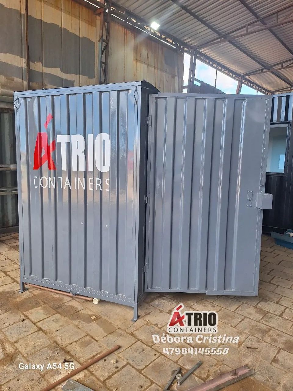 Container sanitários obra desmontável  - Foto 4