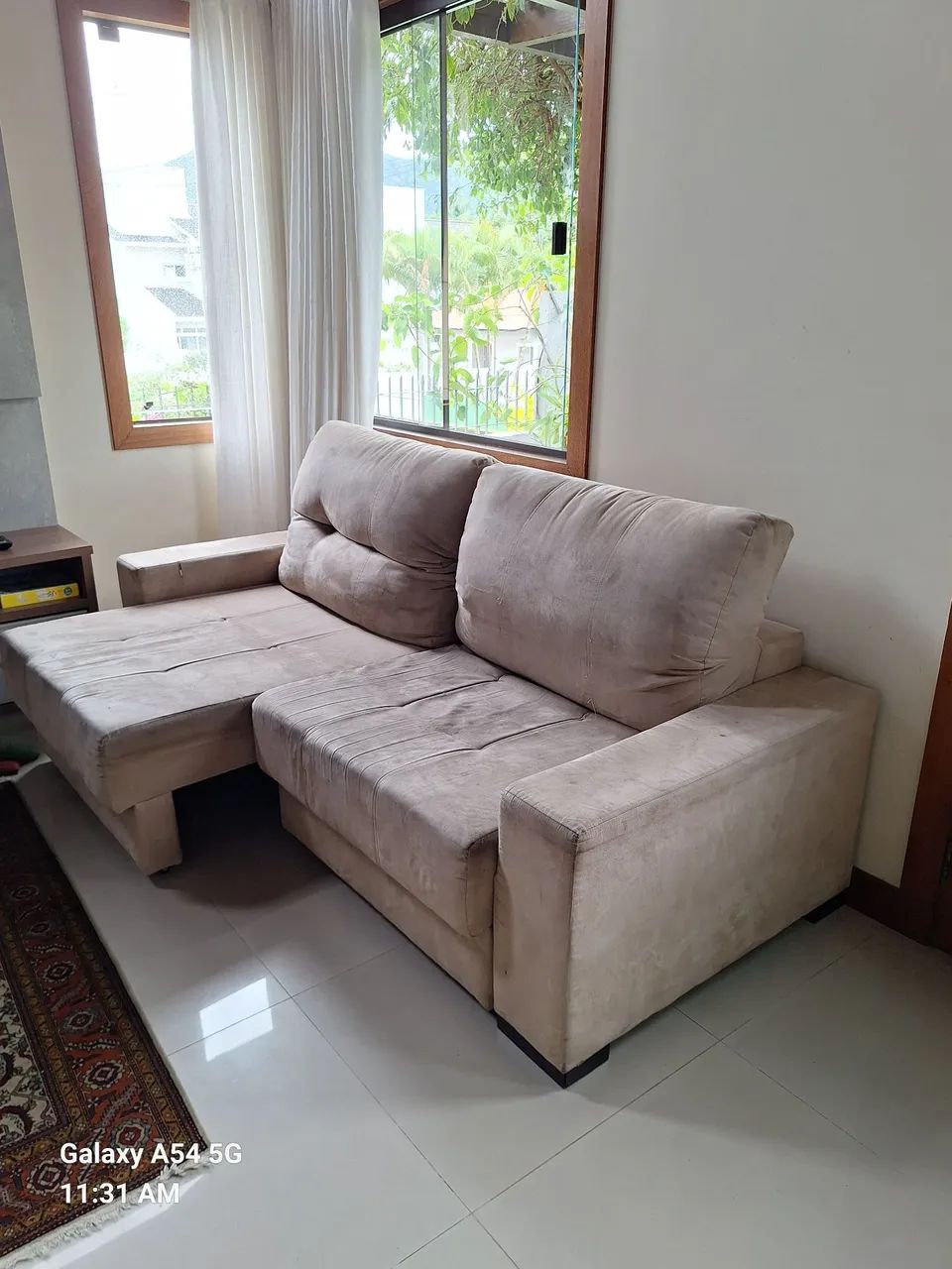 Sofá de canto confortável e espaçoso - Foto 3