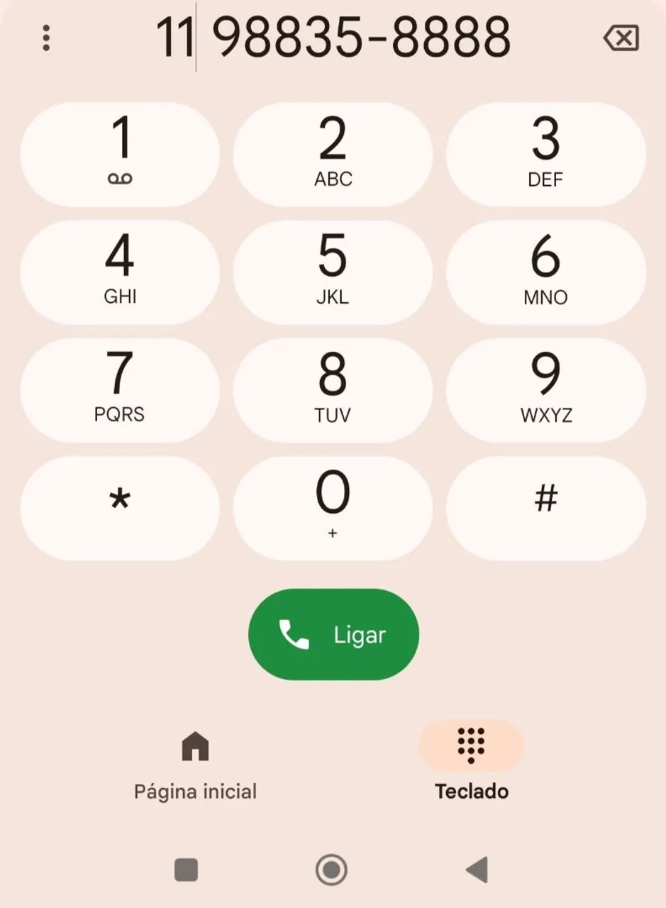 Vendo número de Celular