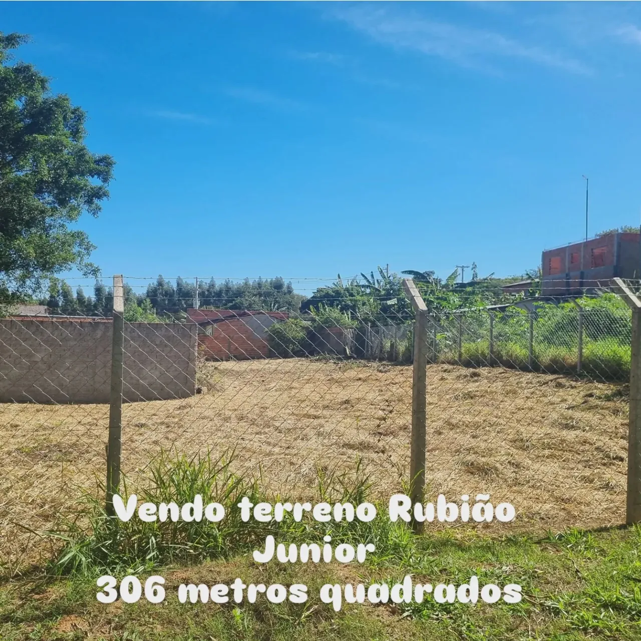 Vendo terreno Rubião Junior