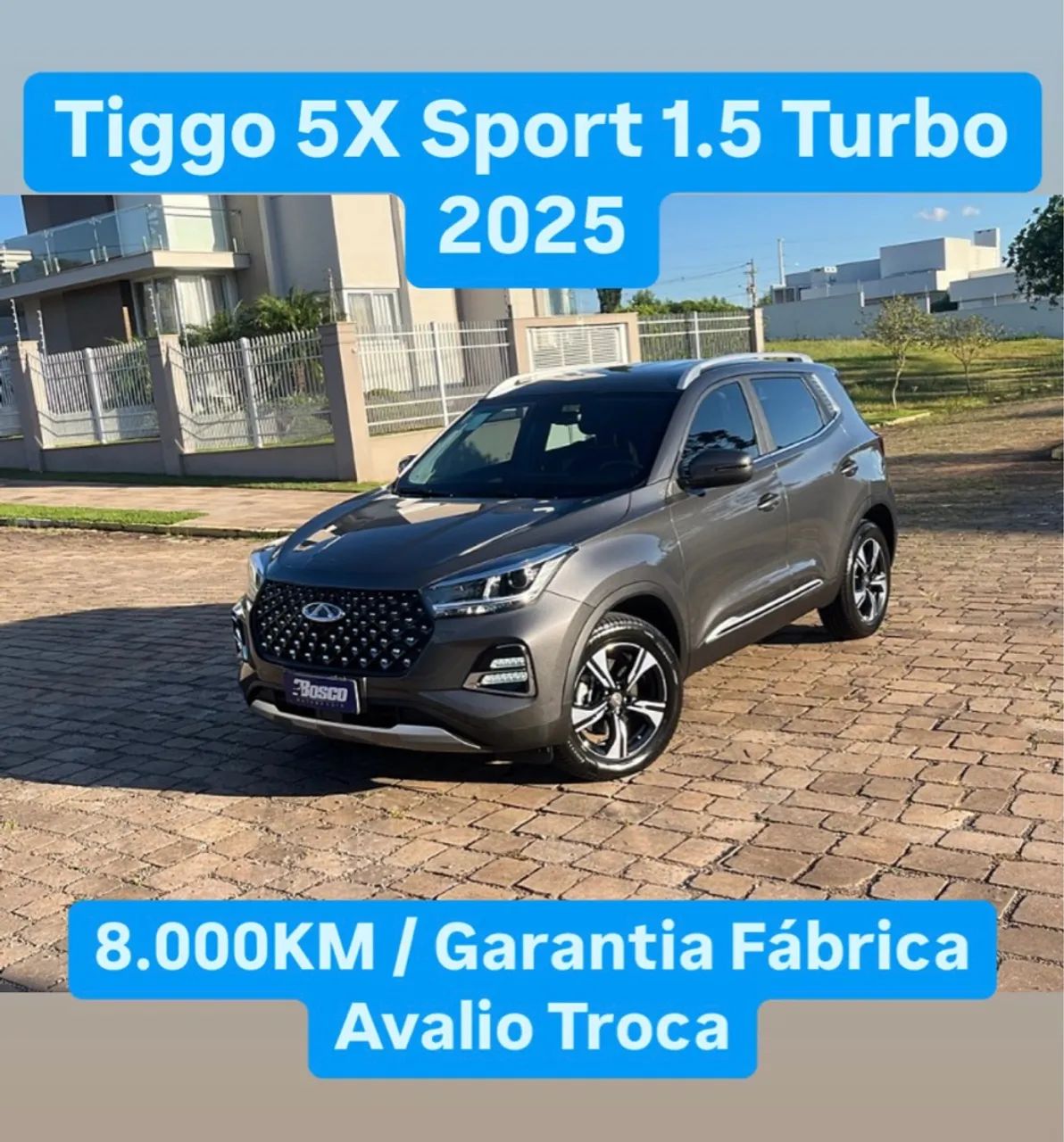 Tiggo 5X Sport 1.5 Turbo *8.000KM/ Aceito Troca*