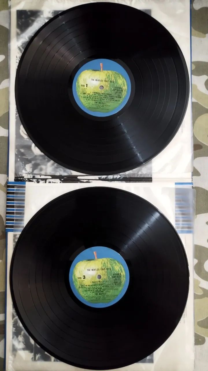 LP Duplo Vinil The Beatles 1967-1970 (O Álbum Azul) C OBI Ed