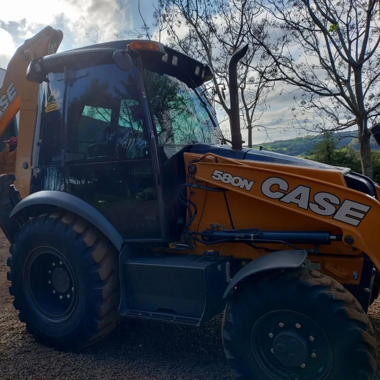 Pá Carregadeira CASE 580N - Foto 5