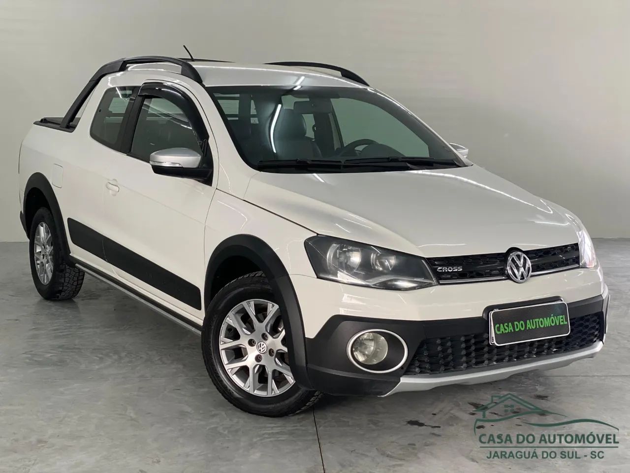 SAVEIRO CROSS 1.6 T.FLEX 16V CD  BRANCA 2014/2015 - Foto 4