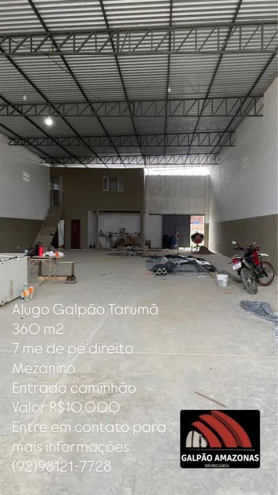 Alugo Galpão 360m2 Tarumã  - Foto 2