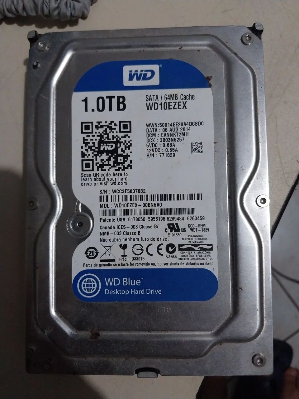 Hd interno 1.0 TB64175478302595121