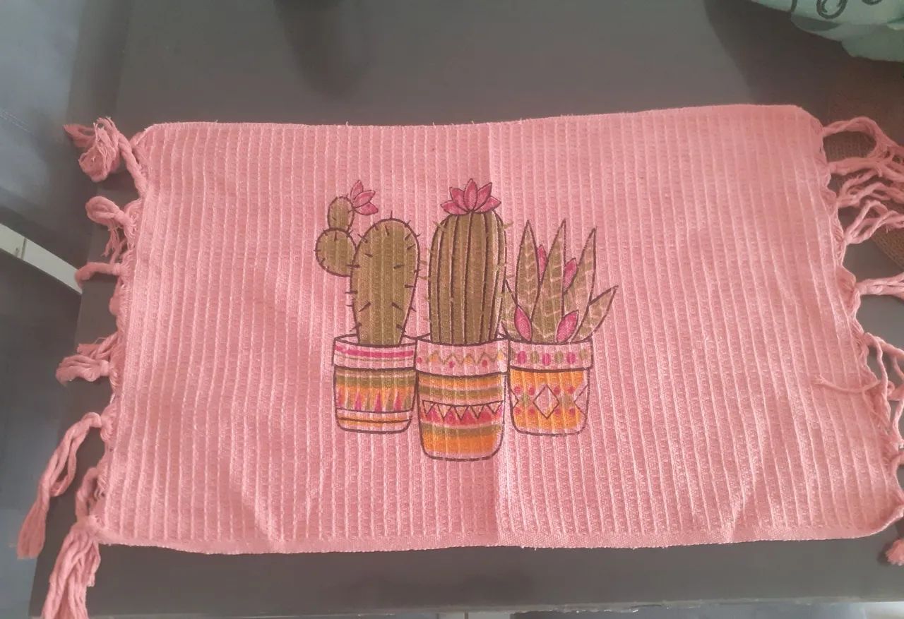 Panos de chão + tapetes de porta - Foto 2