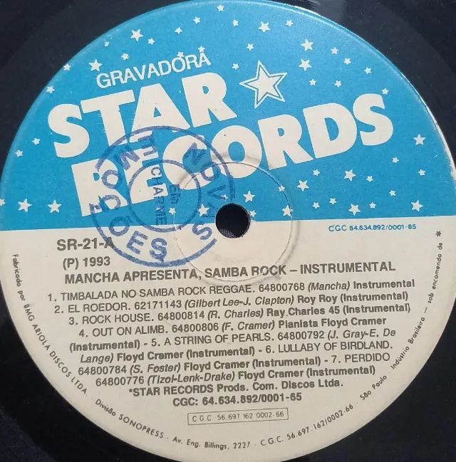 Disco de Vinil LP Mancha Apresenta Samba Rock Instrumental - Foto 4