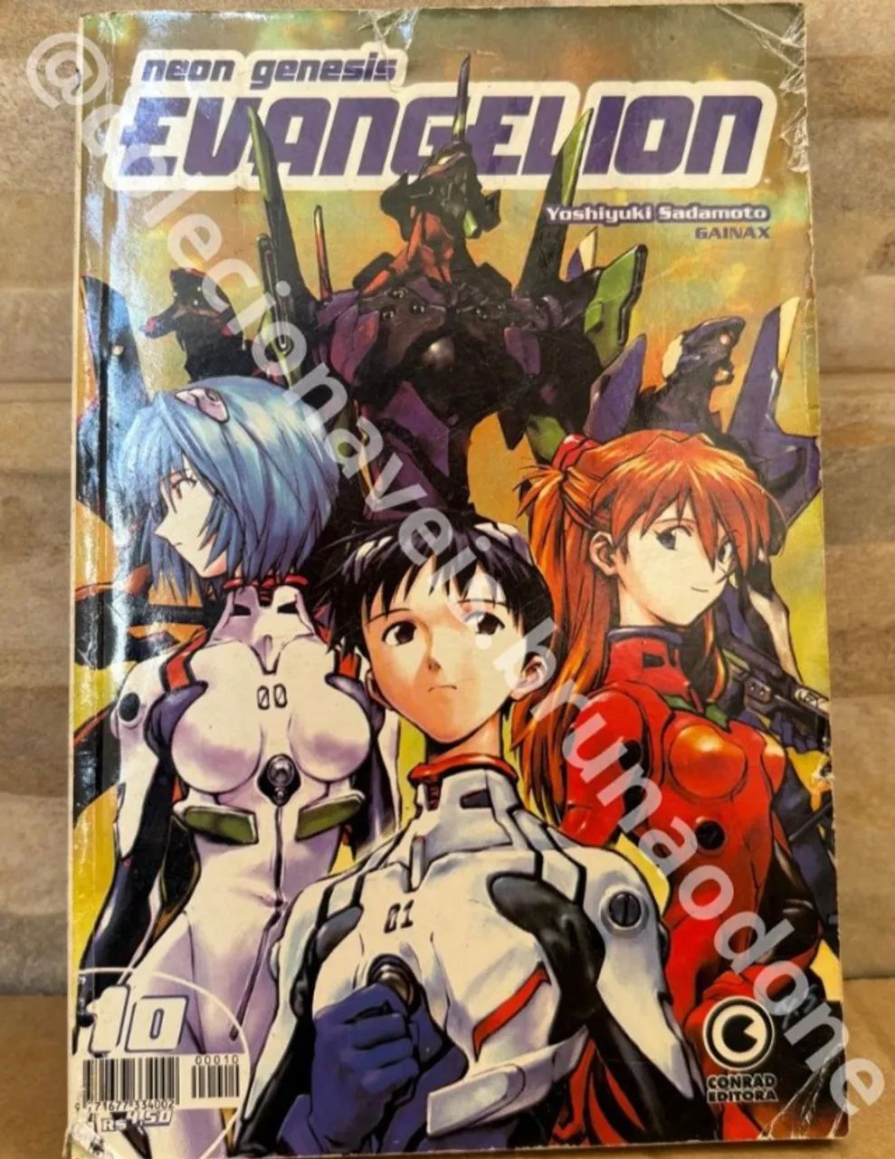 Mangá Neon Genesis Evangelion volumes 10 e 16  - Foto 3
