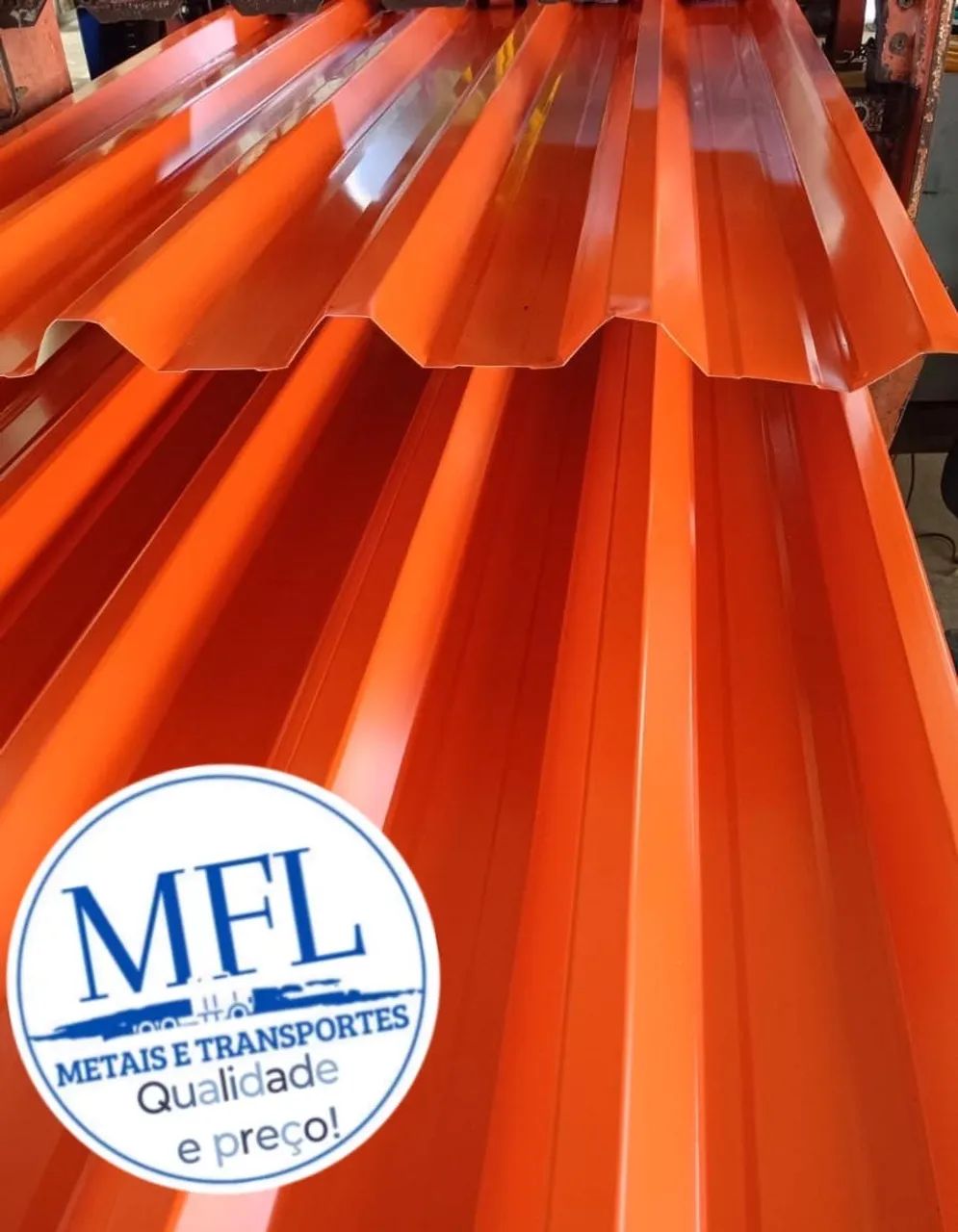 Telhas galvalume colorida 0.50