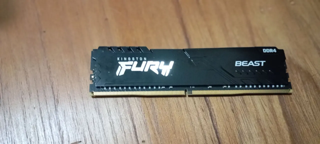 Memória RAM Kingston Fury Beast 16GB 3200MHz DDR4