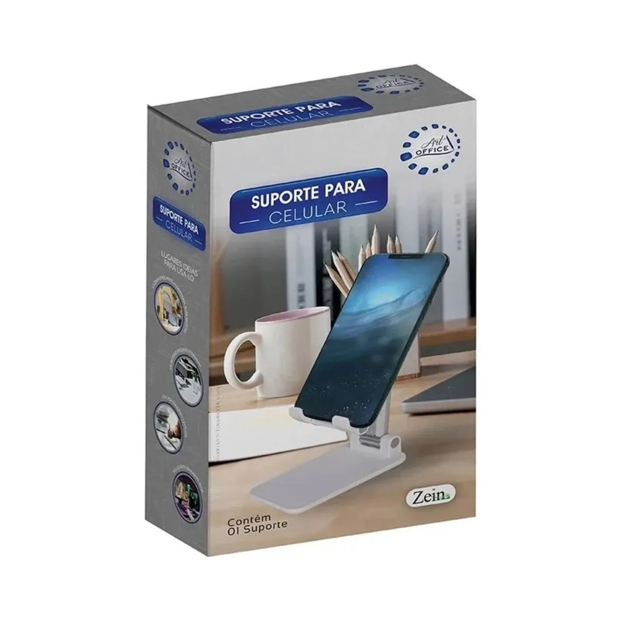 Suporte Celular Art Office - Prático e Ajustável