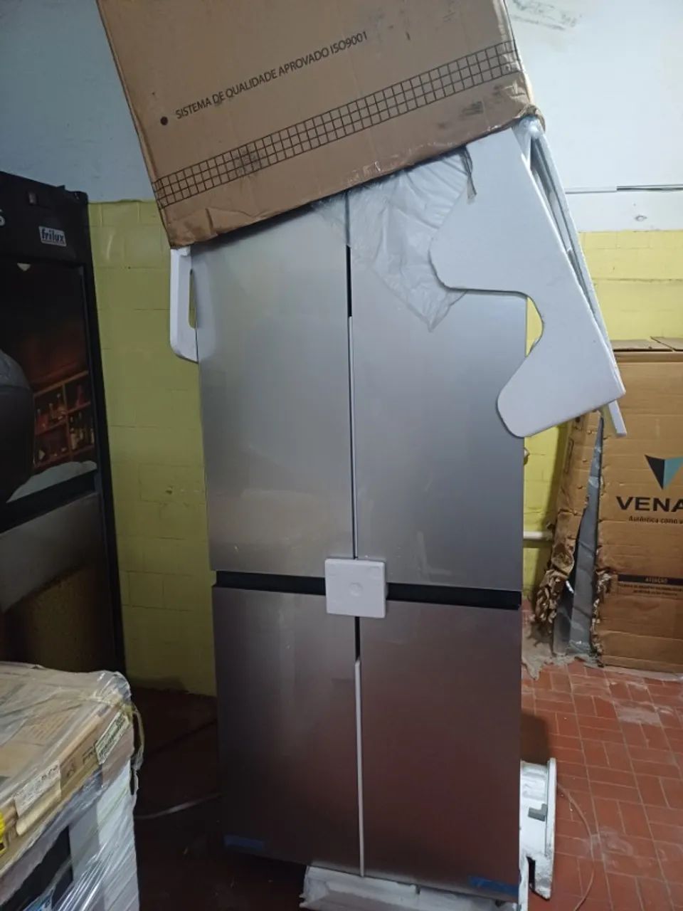 Refrigerador Cuisinart Multidor 518 lts prata mod. rf-518 wpg-220V - Foto 6