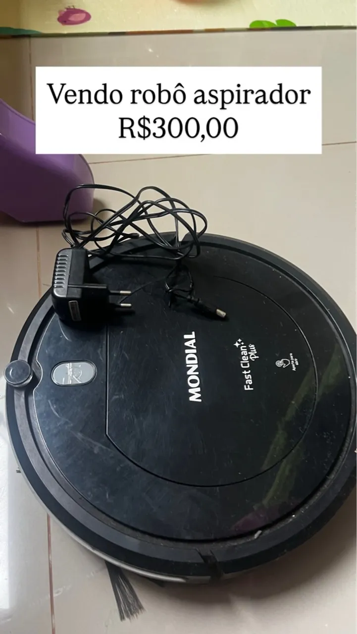 Robô Aspirador de pó Mondial Fast Clean Plus