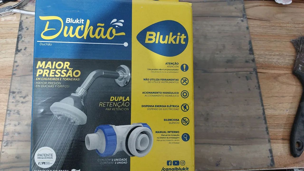Duchão Blukit - Maior Pressão em Chuveiros e Torneiras! - Foto 2