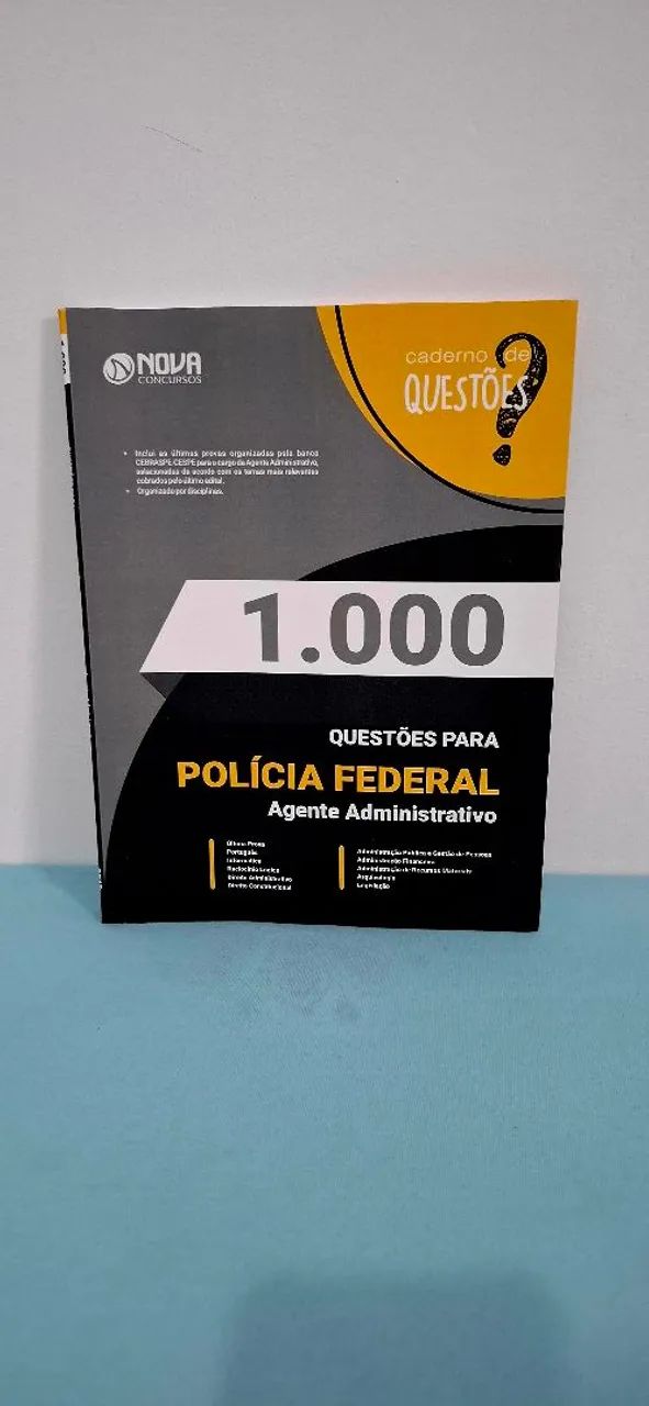 Livros para Concurso Polícia Federal - Agente Administrativo - Foto 3