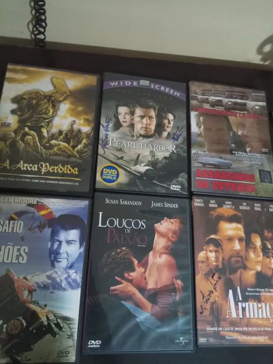 Lote de 6 DVDs - Variados e originais  - Foto 2