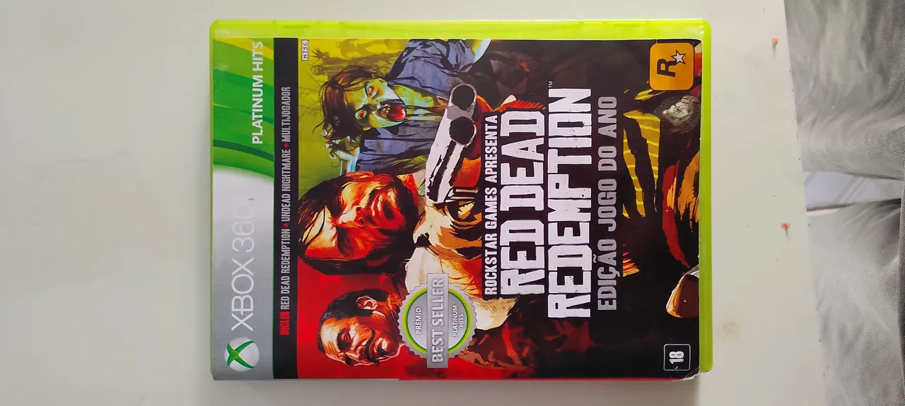 Red dead redemption 1, acompanhado com a DLC de Undead nightmare