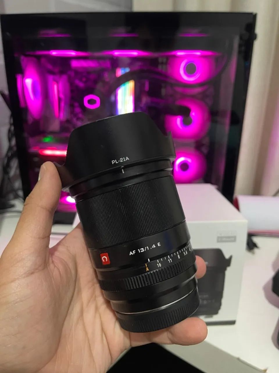 Lente 13mm 1.4 Viltrox Sony - Na Caixa - Foto 3