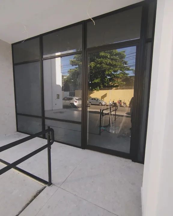 Box de banheiro espelho janela quadro fixo porta em vidro  - Foto 3