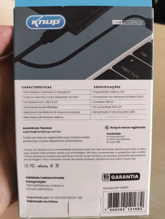 Case externo 2.0 para SSD e HD 2.5 - Anápolis  - Foto 6
