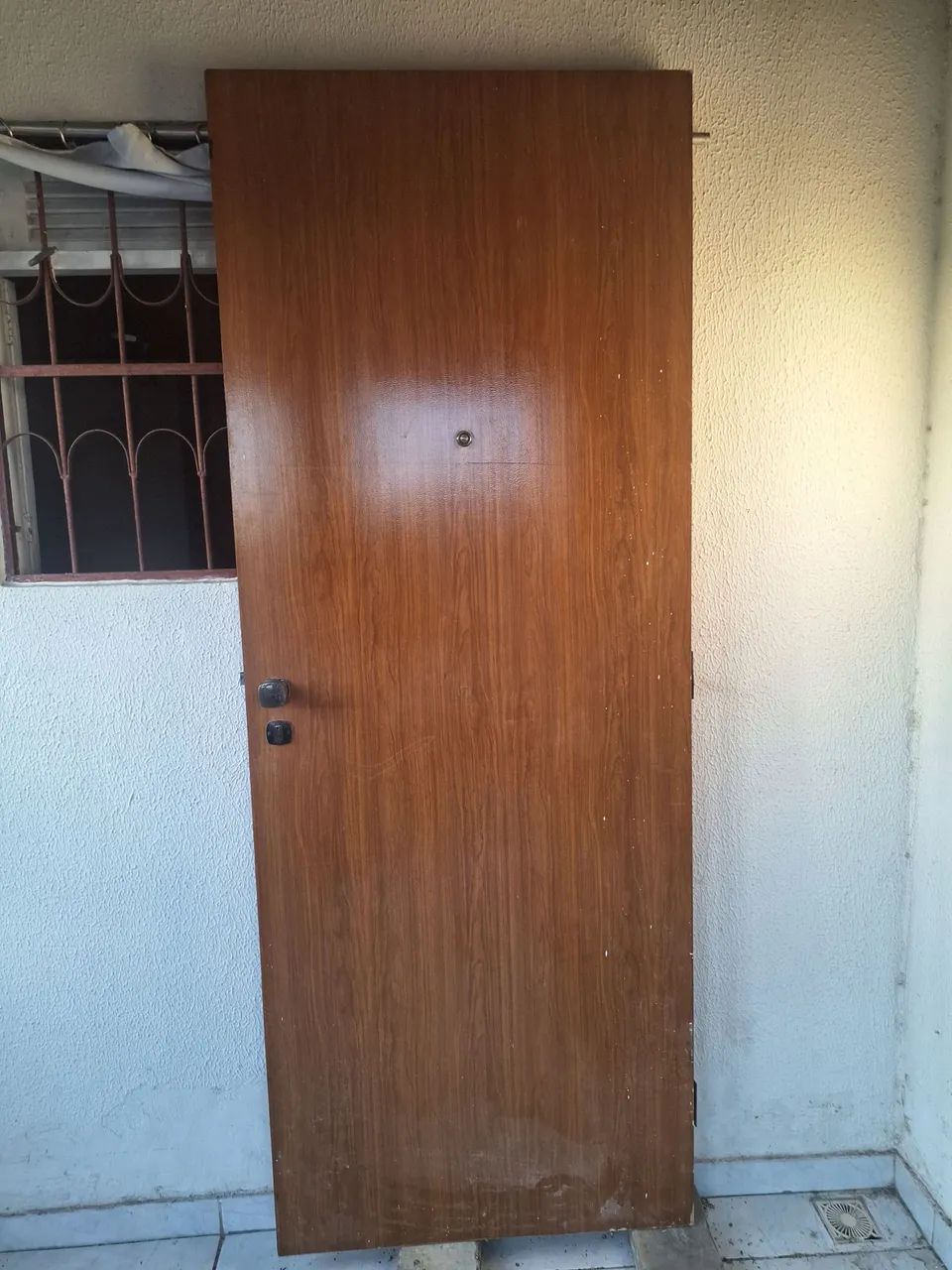 Porta de 80 marrom64301536436225120