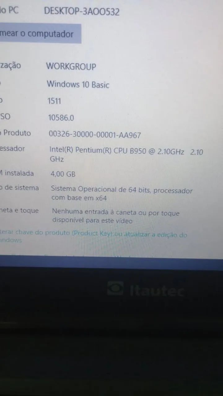 Itautec bateria durando 1 hora  - Foto 4