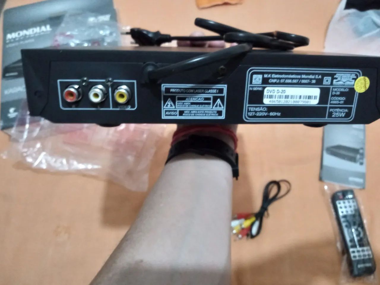 DVD Player Mondial Karaoke Show Black - Foto 4