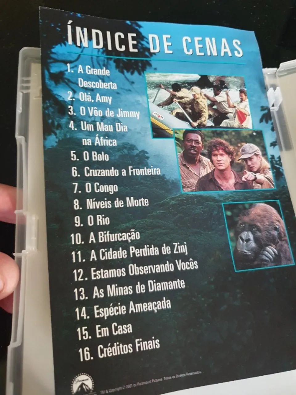 DVD Original Congo 1 Edição em portugues - Foto 4