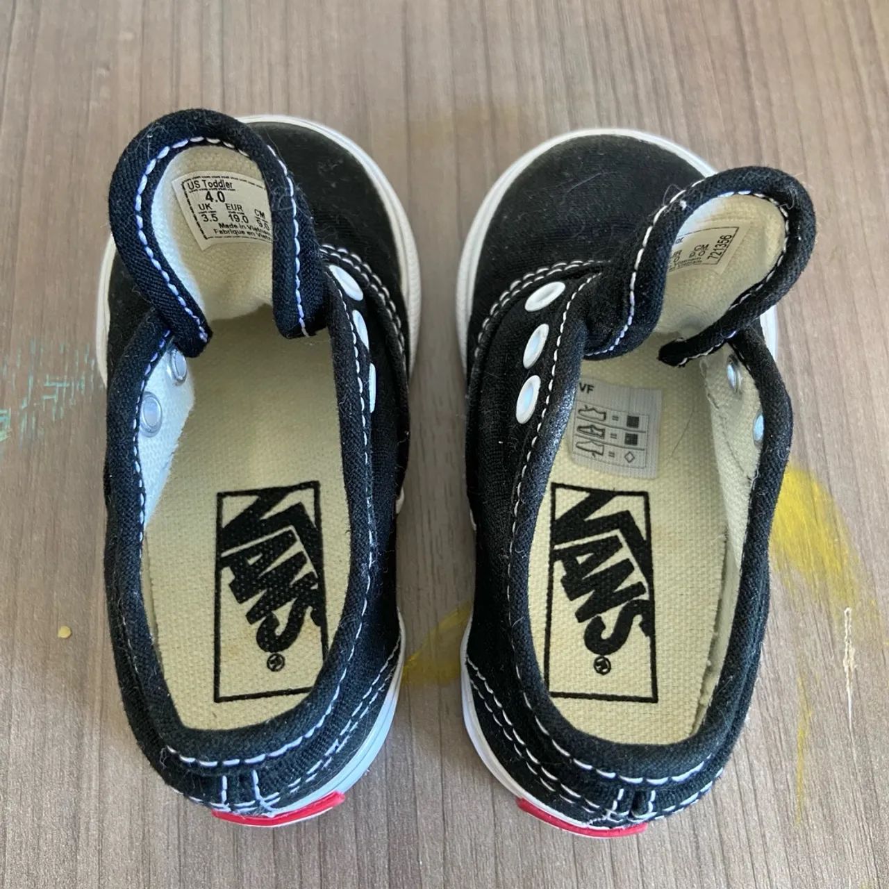 Tênis Vans Preto Infantil era authentic - Foto 3