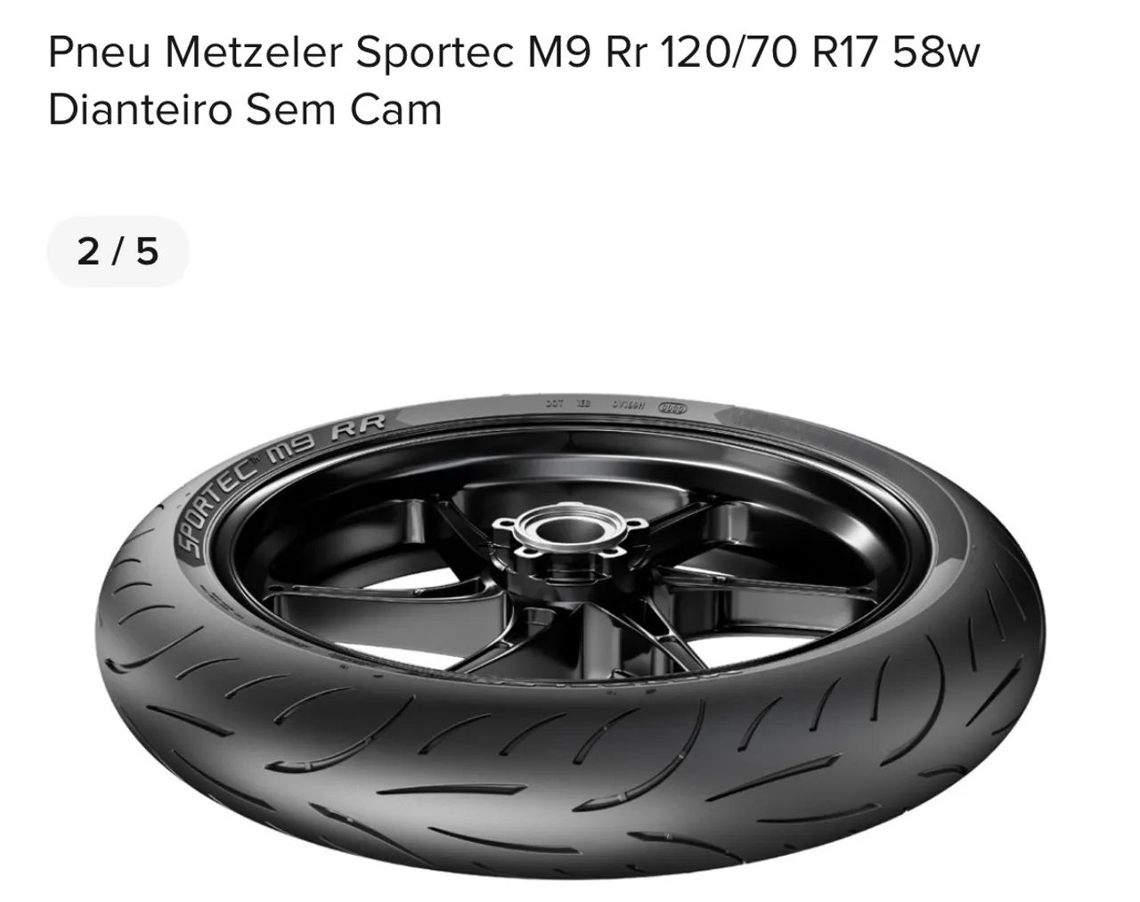 Pneu 120/70 R17 Ducati Multistrada 1200 - Foto 5