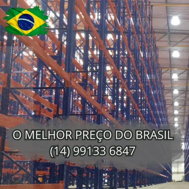 Porta palete em aço