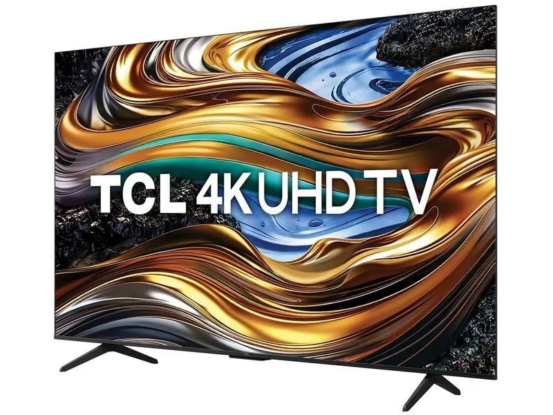 Smart TV 50" 4K UHD LED TCL 50P755 Wi-Fi Bluetooth (Novo lacrado) - Foto 2