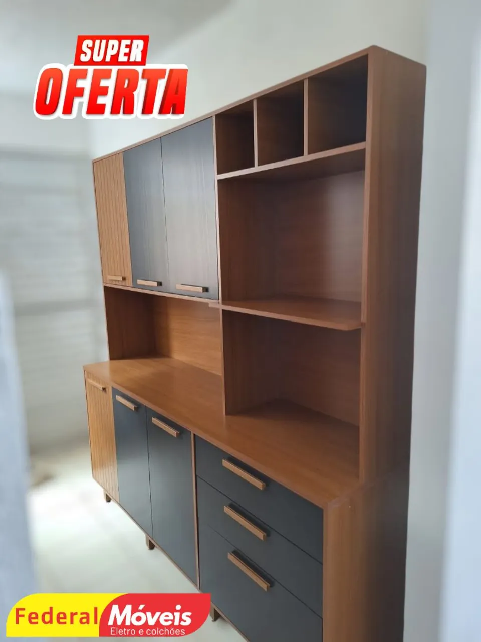 Armário para Cozinha Completo Novo - Pronto para Transformar Seu Espaço com Estilo!