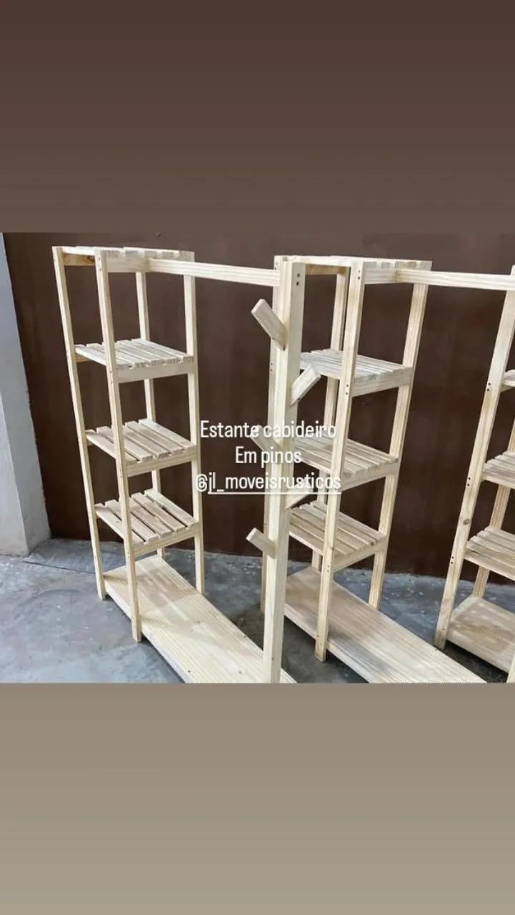 Vendo estante cabideiro 