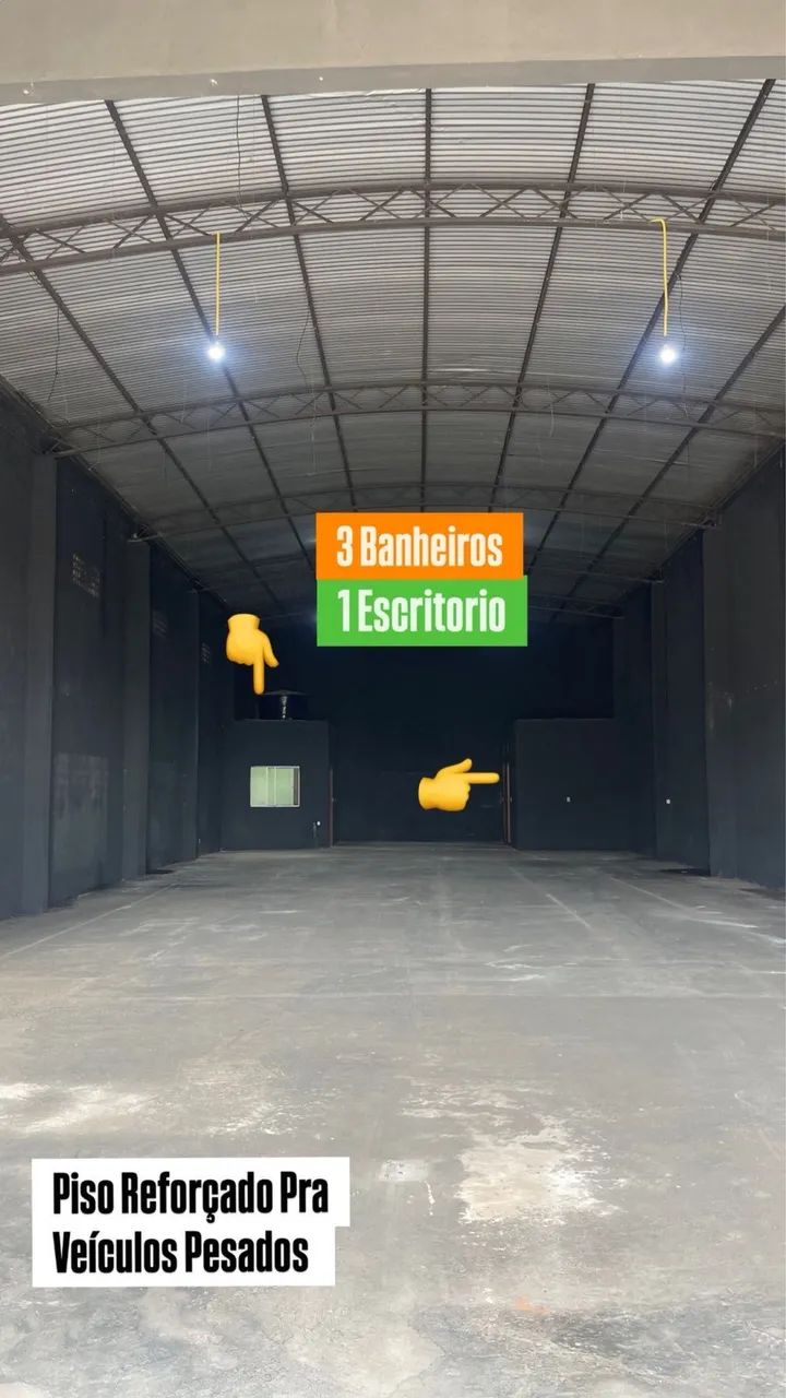 Galpão no JUÁ com Estacionamento *