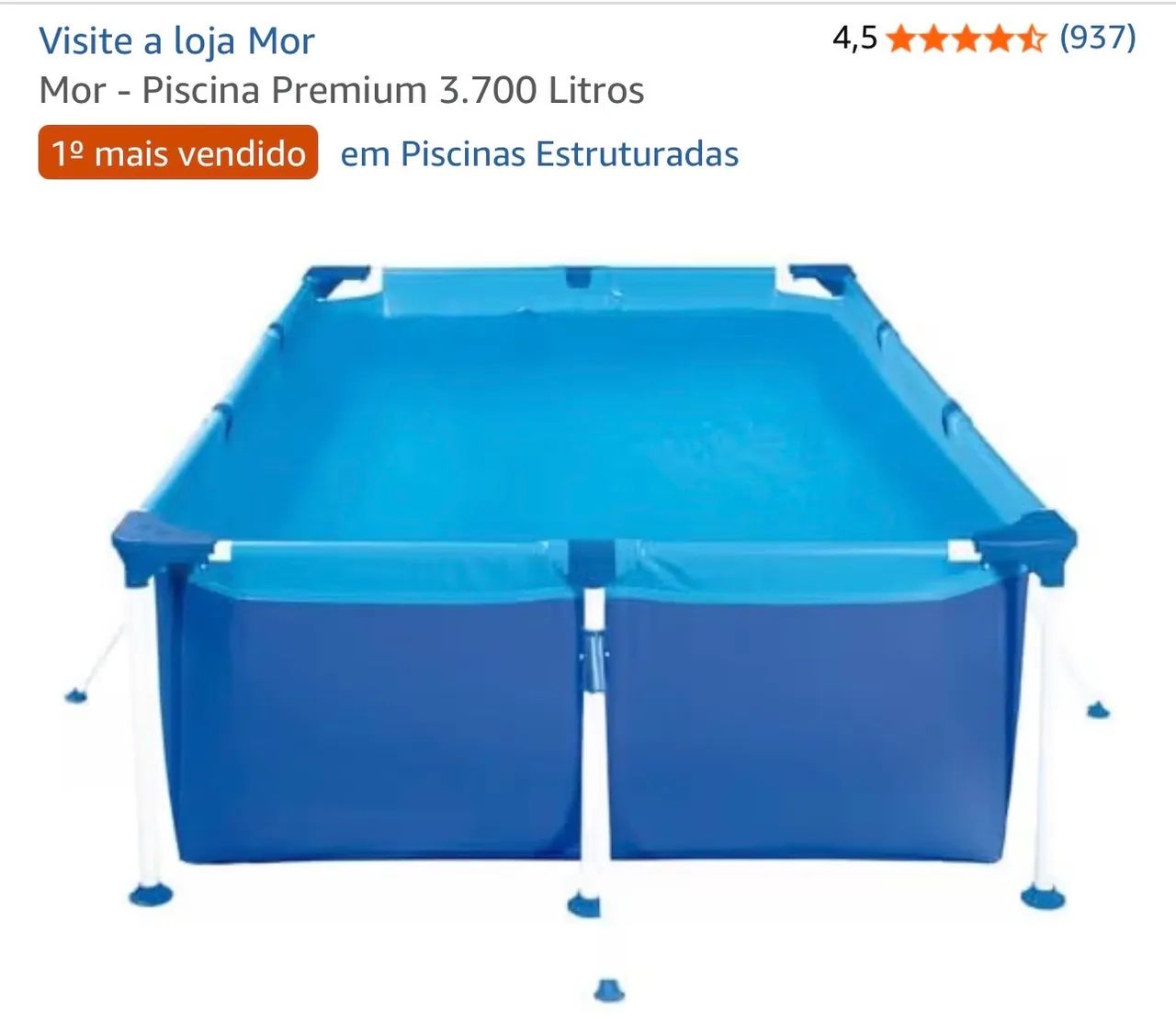 Piscina MOR 3.700L + capa  - Foto 3