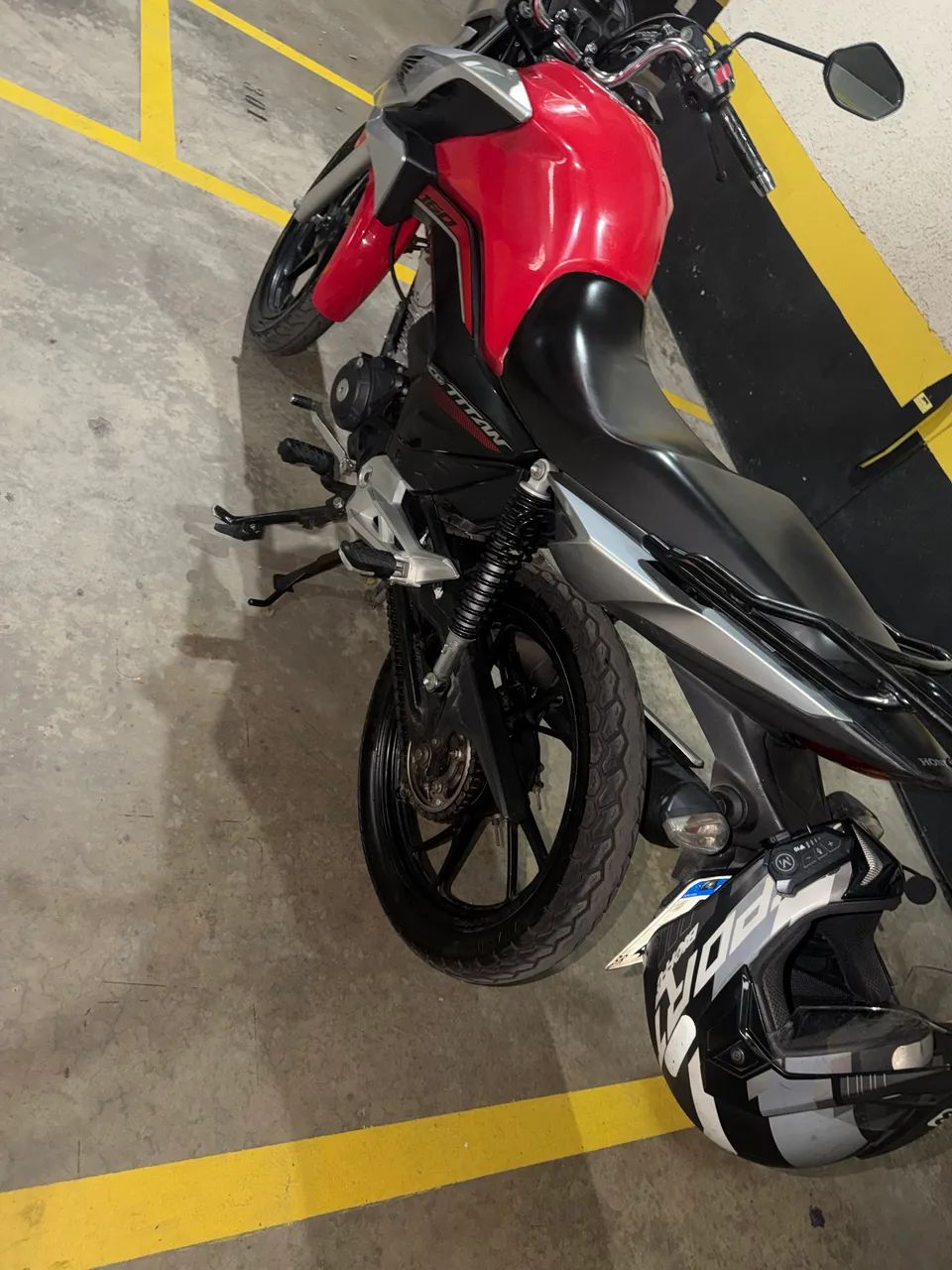 titan 160 km baixo  - Foto 4