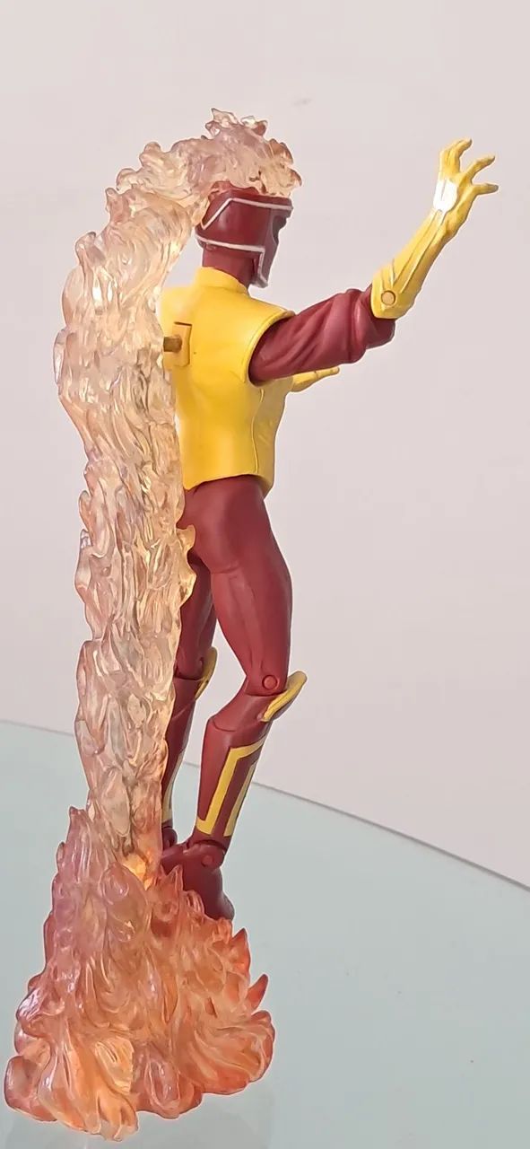 Nuclear (Firestorm) com efeito flamejante - DC Direct  - Foto 3