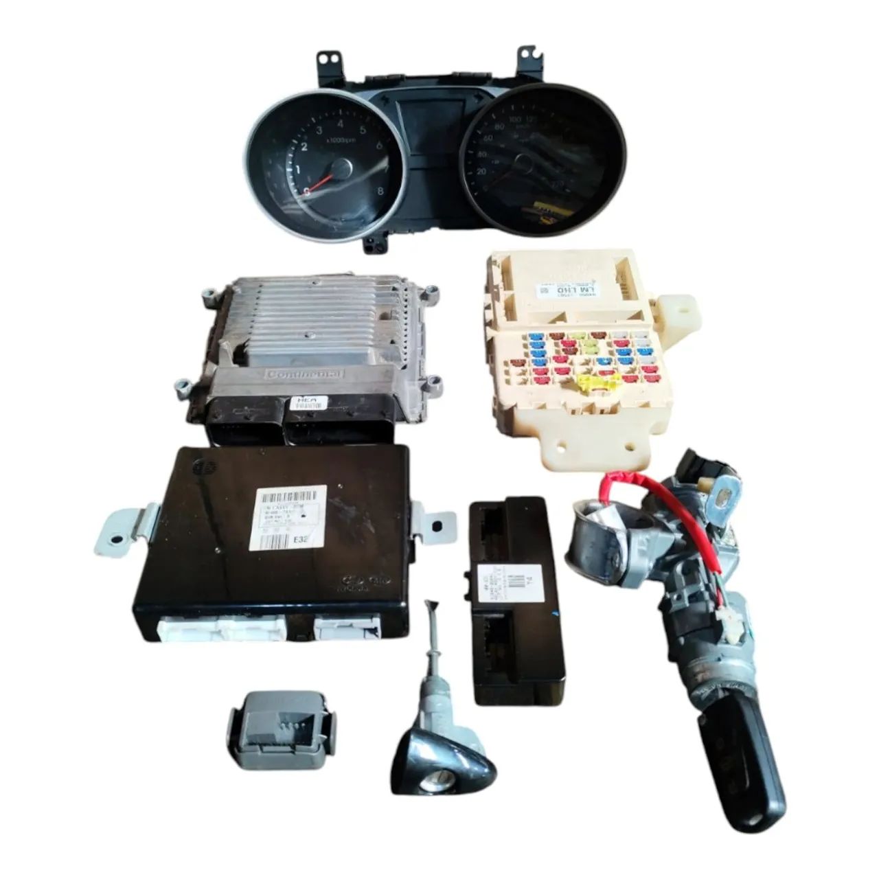 Kit Code Módulo Injeção Hyundai Ix35 2.0 Gasolin Manual 2011