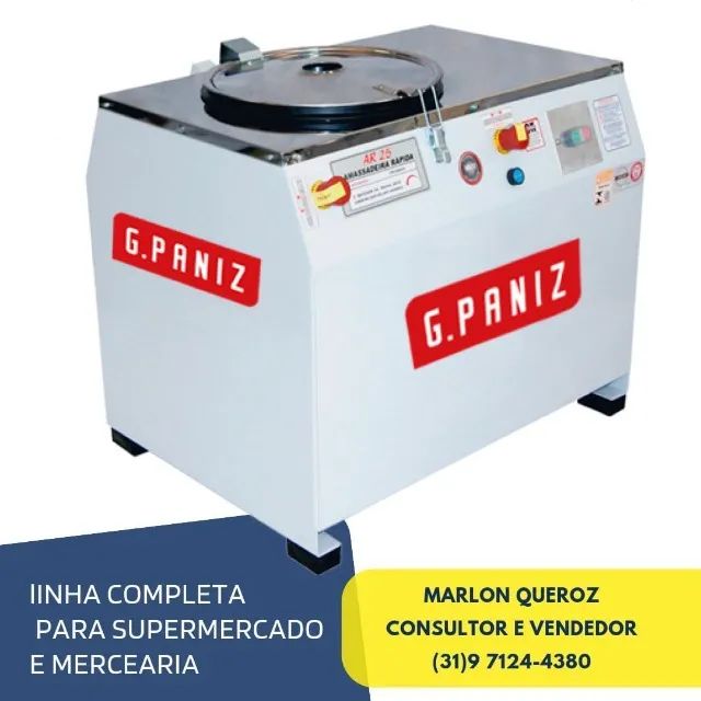 Amassadeira Rápida 15 KG G.Paniz 220V