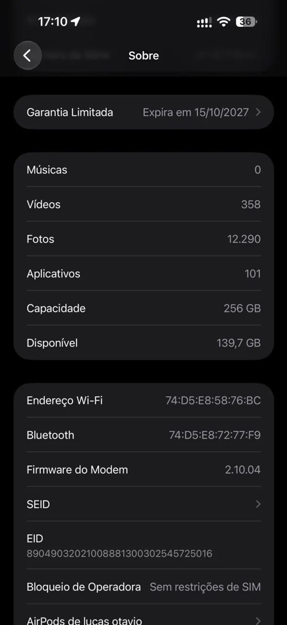 iPhone 18 pro Max preto 256gb  - Foto 3