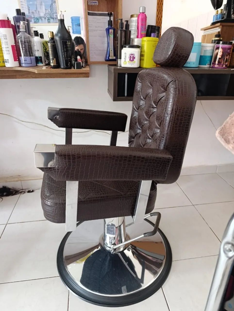 Kit cadeira + lavatório salao - Foto 4