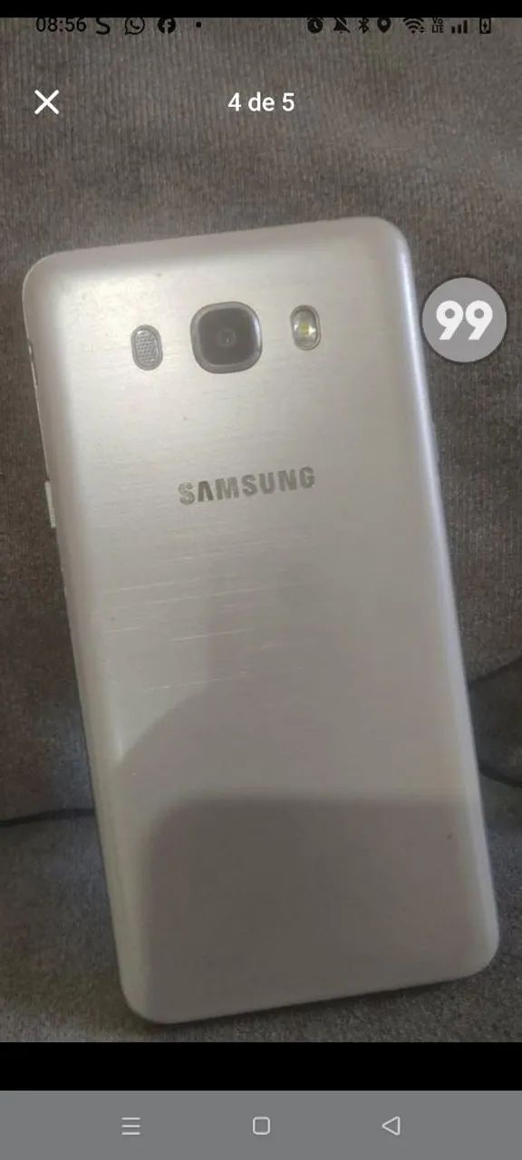 Celular J7 prata