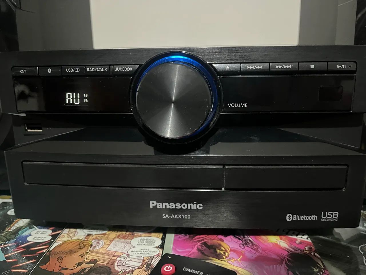 Mini System Panasonic AKX100 - 250W RMS - Bluetooth/ CD / USB / Rádio  - Foto 3